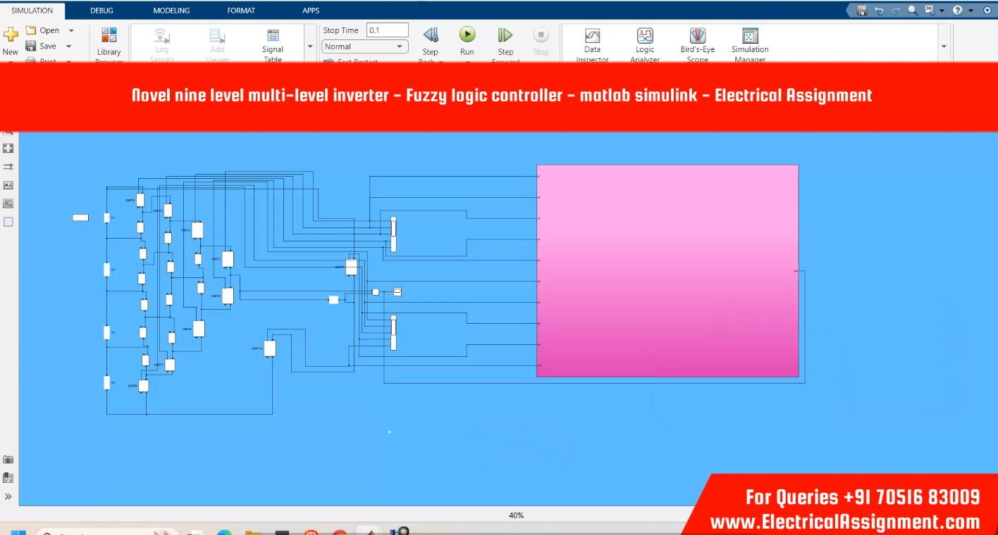 PV WIND Multi level inverter grid synchronization using ANN CONTROLLER MATLAB SIMULINK - Electrical Assignment screenshot 5